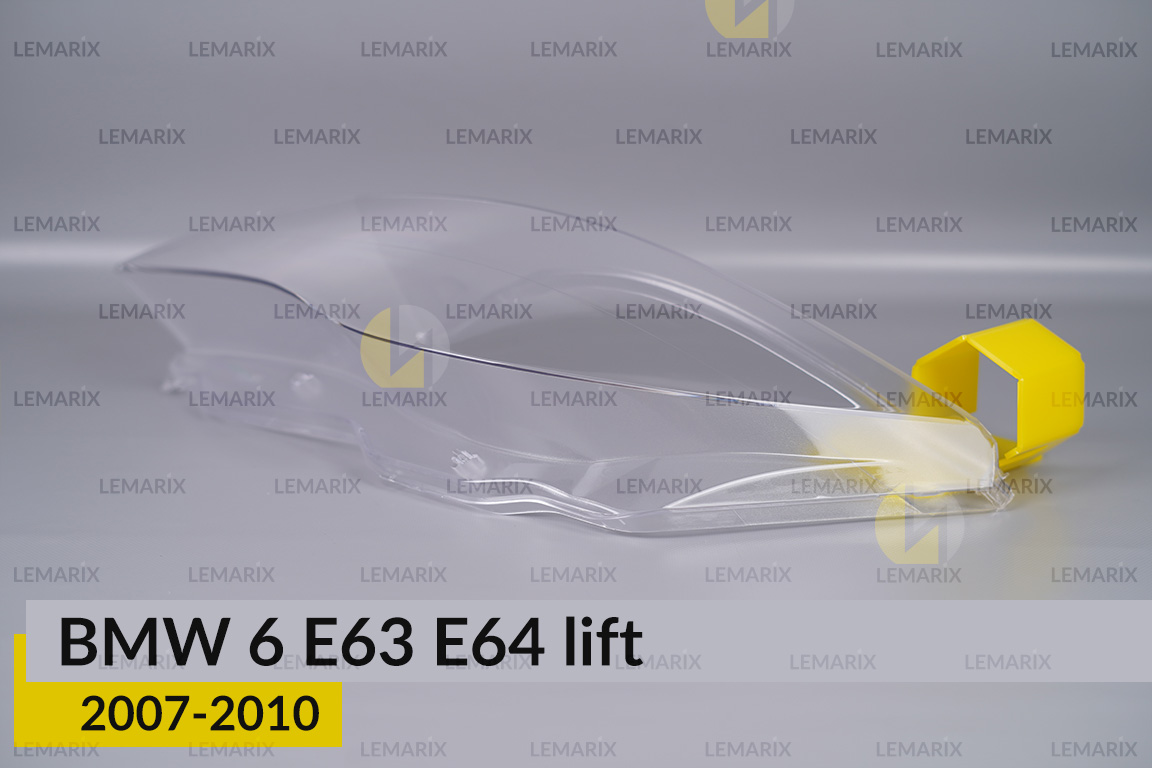 Скло фари BMW 6 E63 E64 (2007-2010) рест ліве