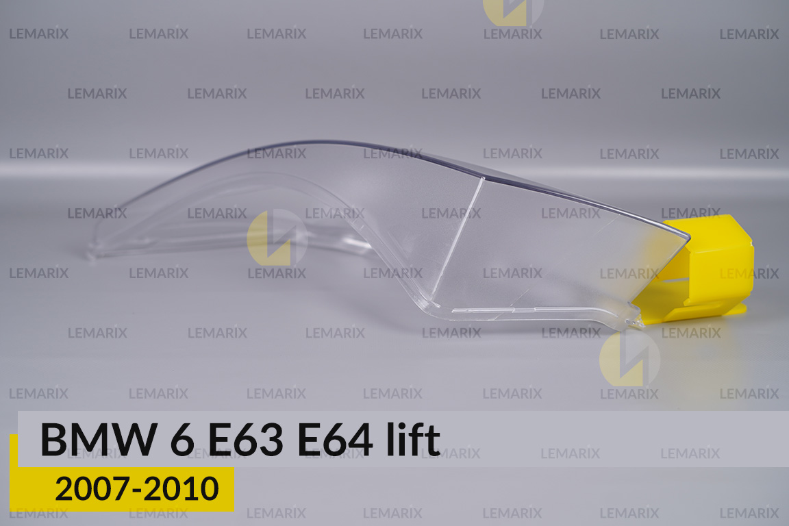 Скло фари BMW 6 E63 E64 (2007-2010) рест ліве