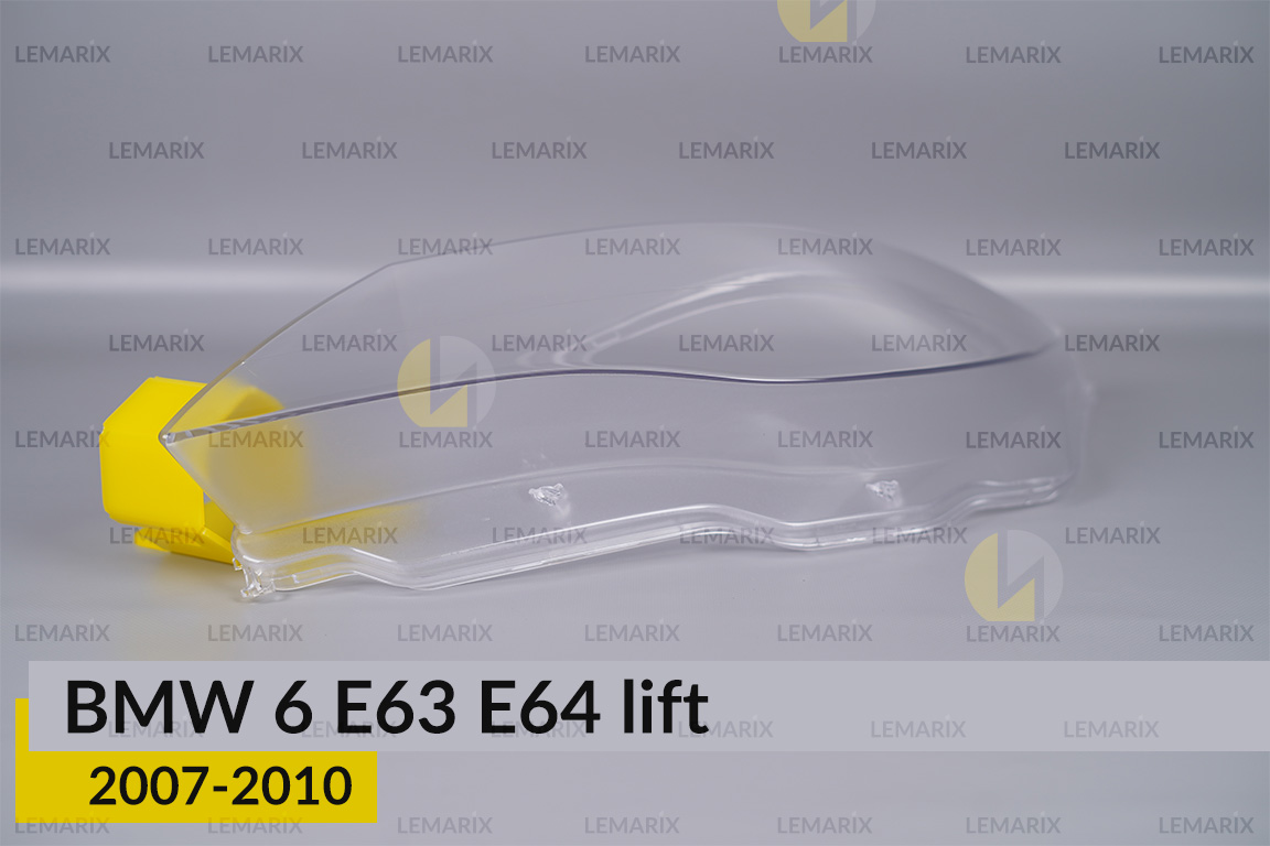 Скло фари BMW 6 E63 E64 (2007-2010) рест ліве