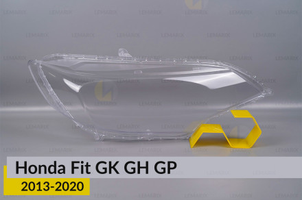 Скло фари Honda Fit GK GH GP (2013-2020) праве