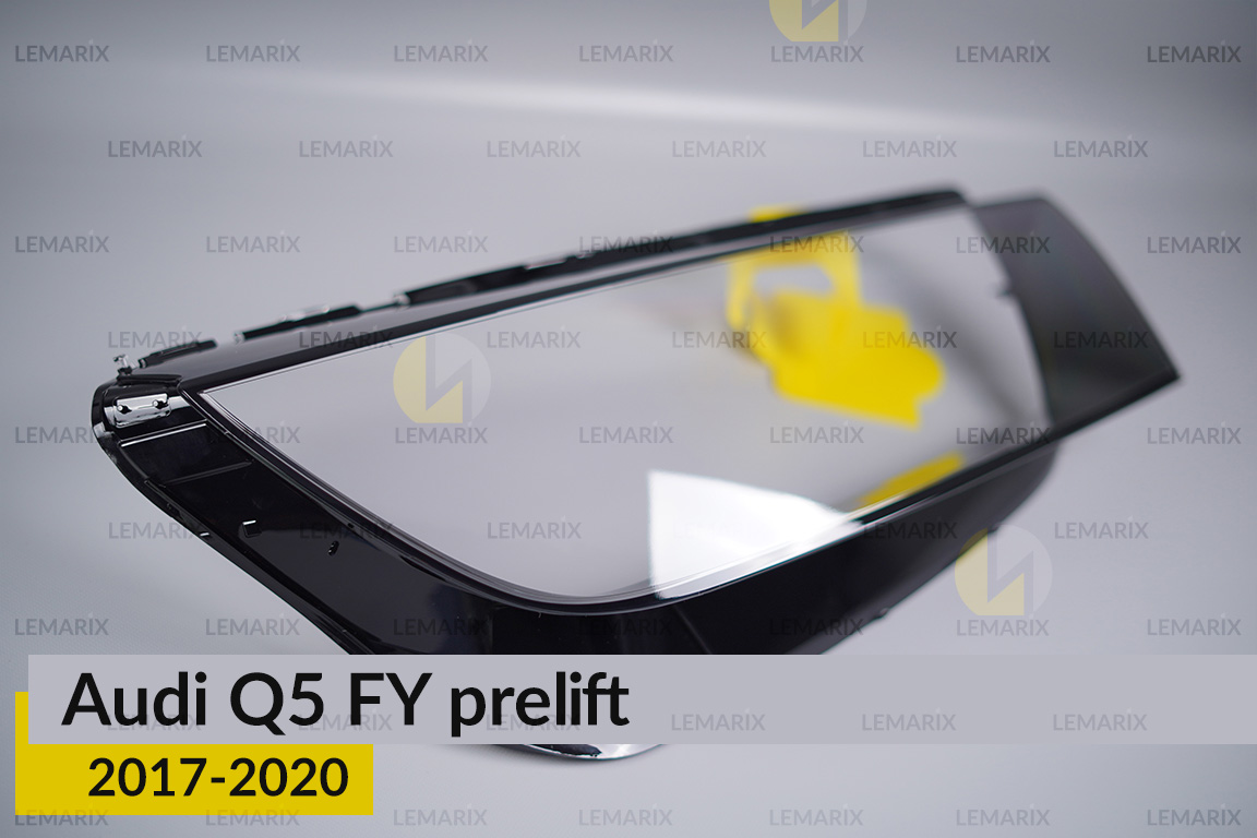 Скло фари Audi Q5 FY (2017-2020) дорест праве