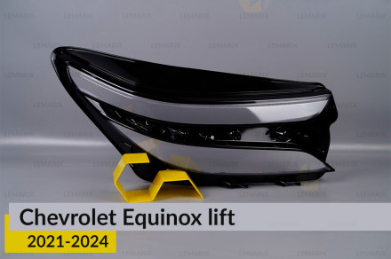 Скло фари Chevrolet Equinox (2021-2024) рест праве