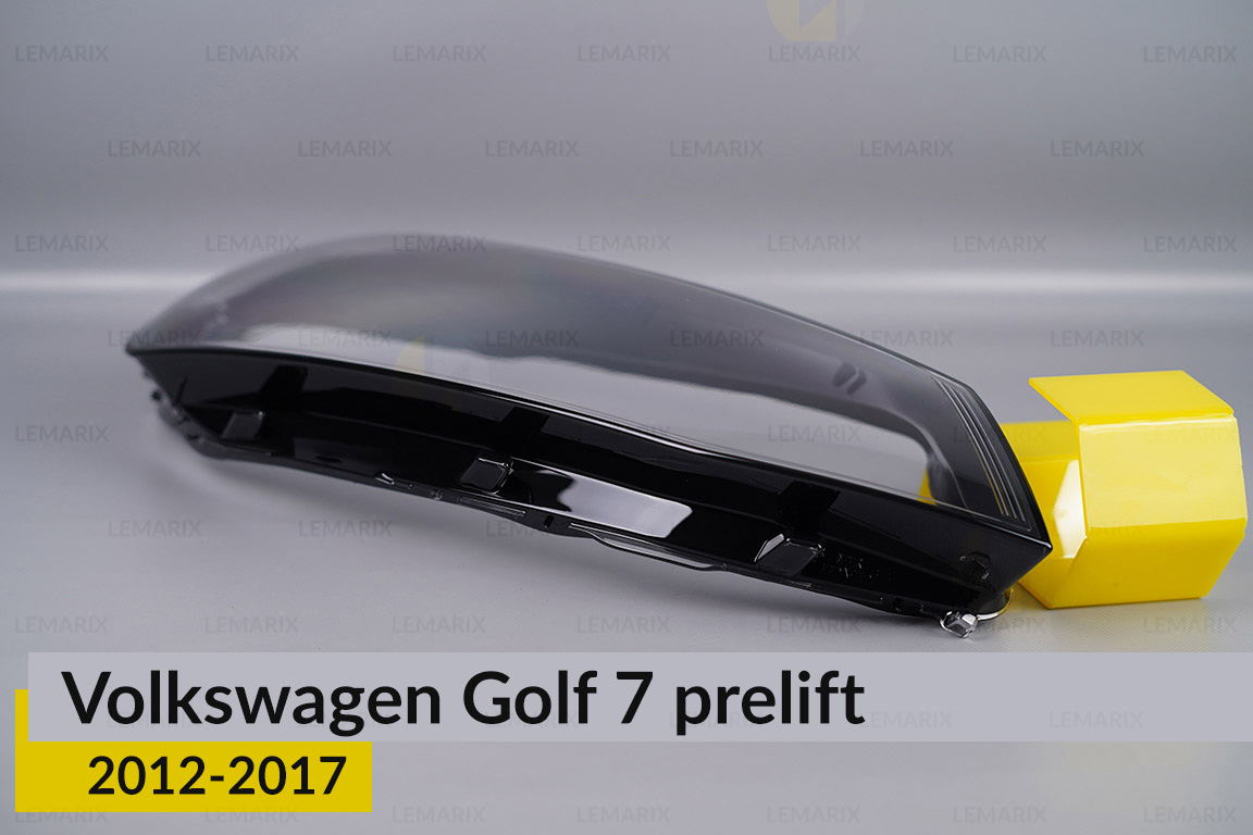Стекло фары VW Volkswagen Golf 7 (2012-2017) дорест правое