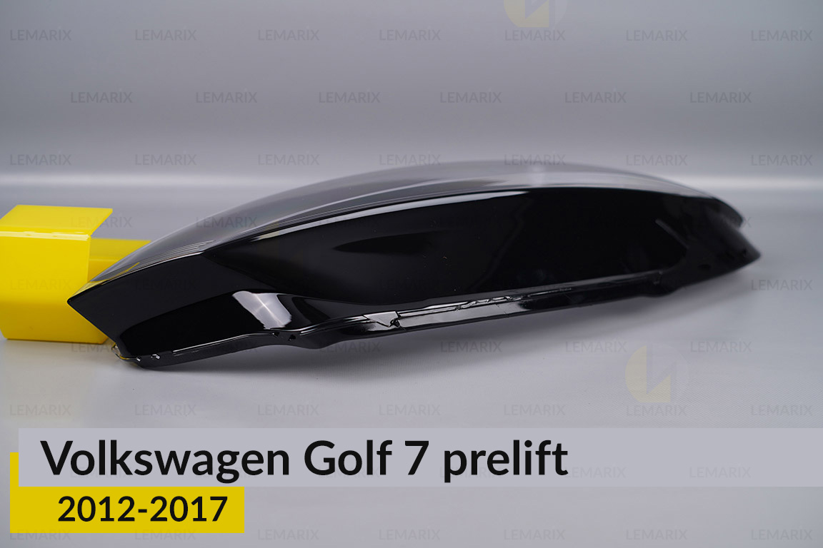 Стекло фары VW Volkswagen Golf 7 (2012-2017) дорест правое