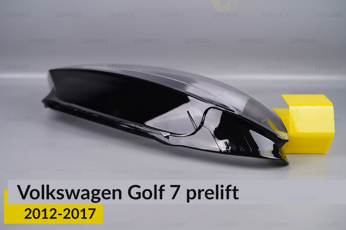 Стекло фары VW Volkswagen Golf 7 (2012-2017) дорест правое