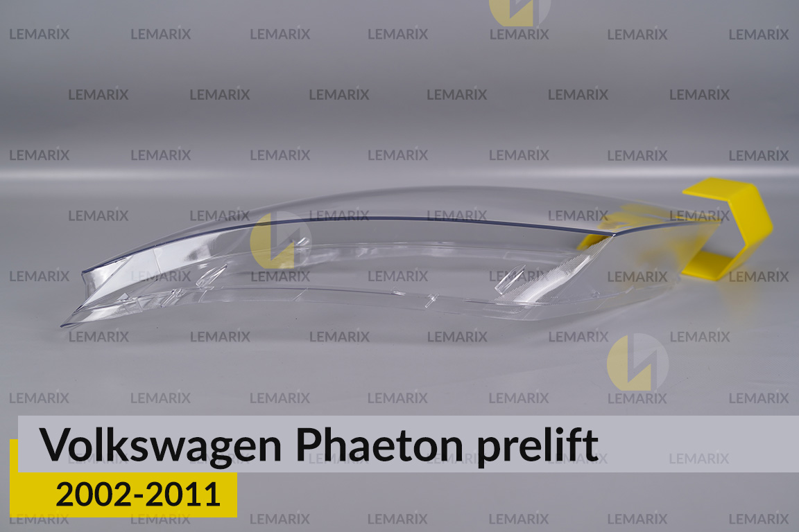Стекло фары VW Volkswagen Phaeton (2002-2011) дорест левое