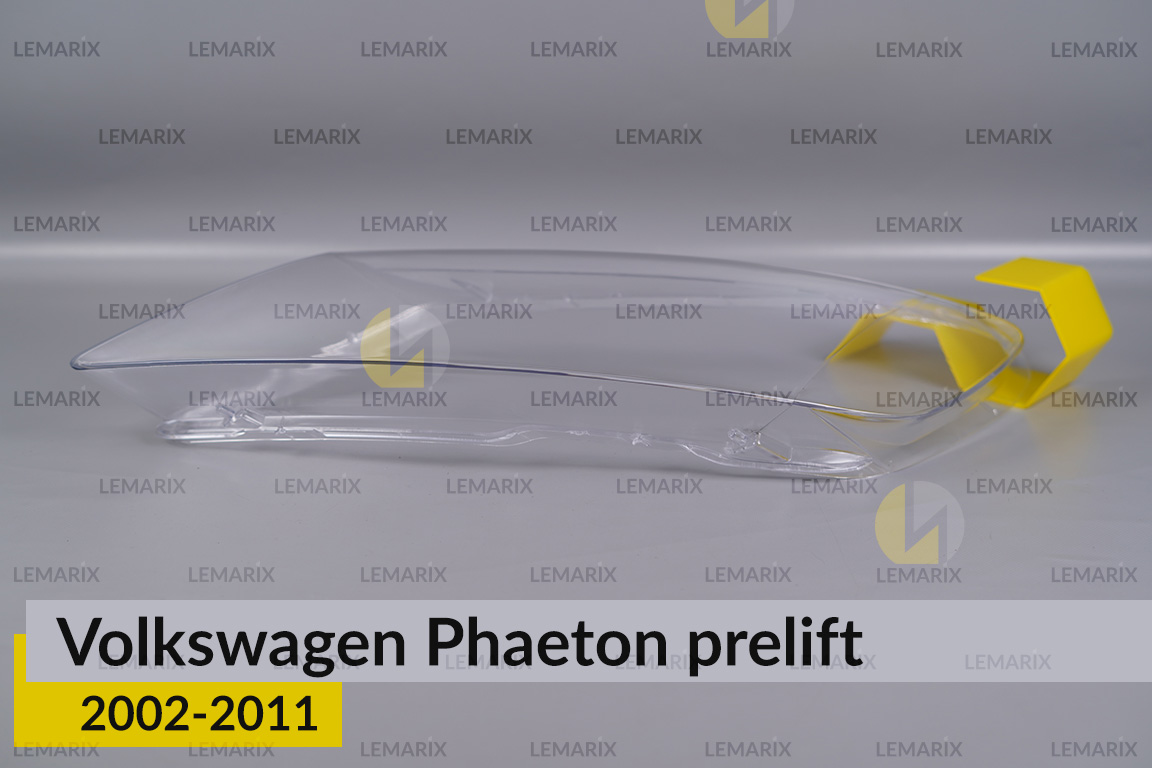 Стекло фары VW Volkswagen Phaeton (2002-2011) дорест левое