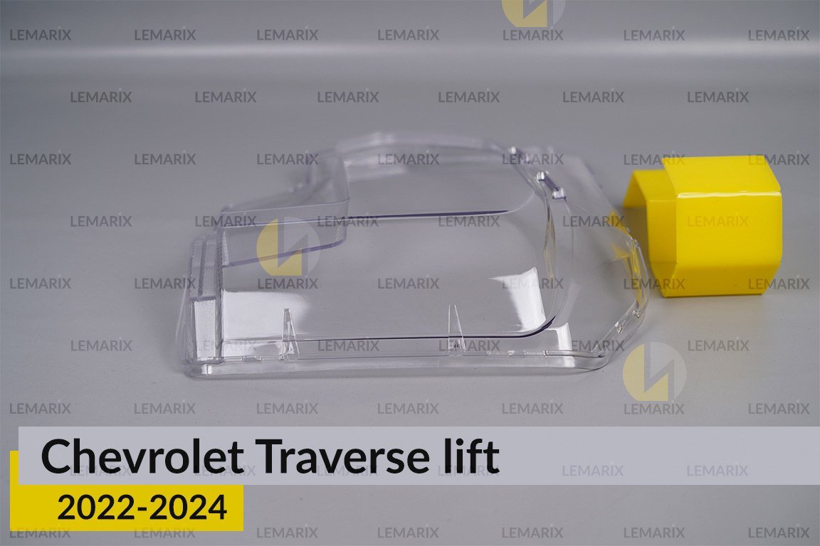 Стекло фары Chevrolet Traverse (2022-2024) рест левое
