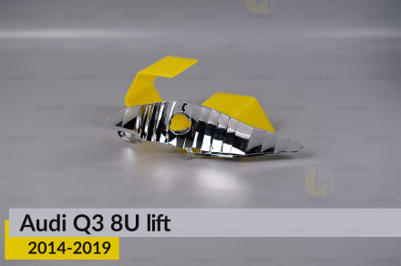 Хромований відбивач поворотника Audi Q3 8U (2014-2019) рест правий