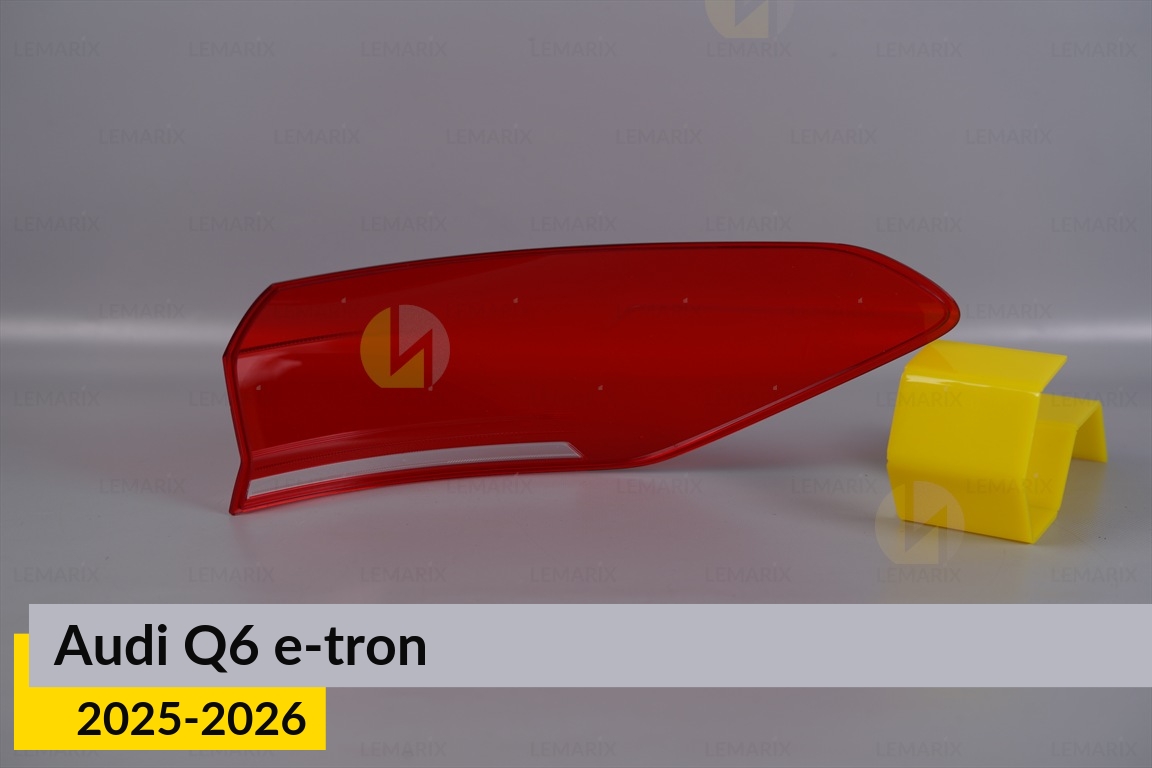 Скло заднього ліхтаря зовнішнє в крилі Audi Q6 e-tron (2025-2026) ліве