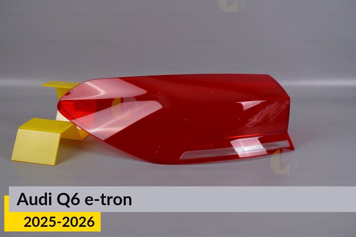 Скло заднього ліхтаря зовнішнє в крилі Audi Q6 e-tron (2025-2026) ліве