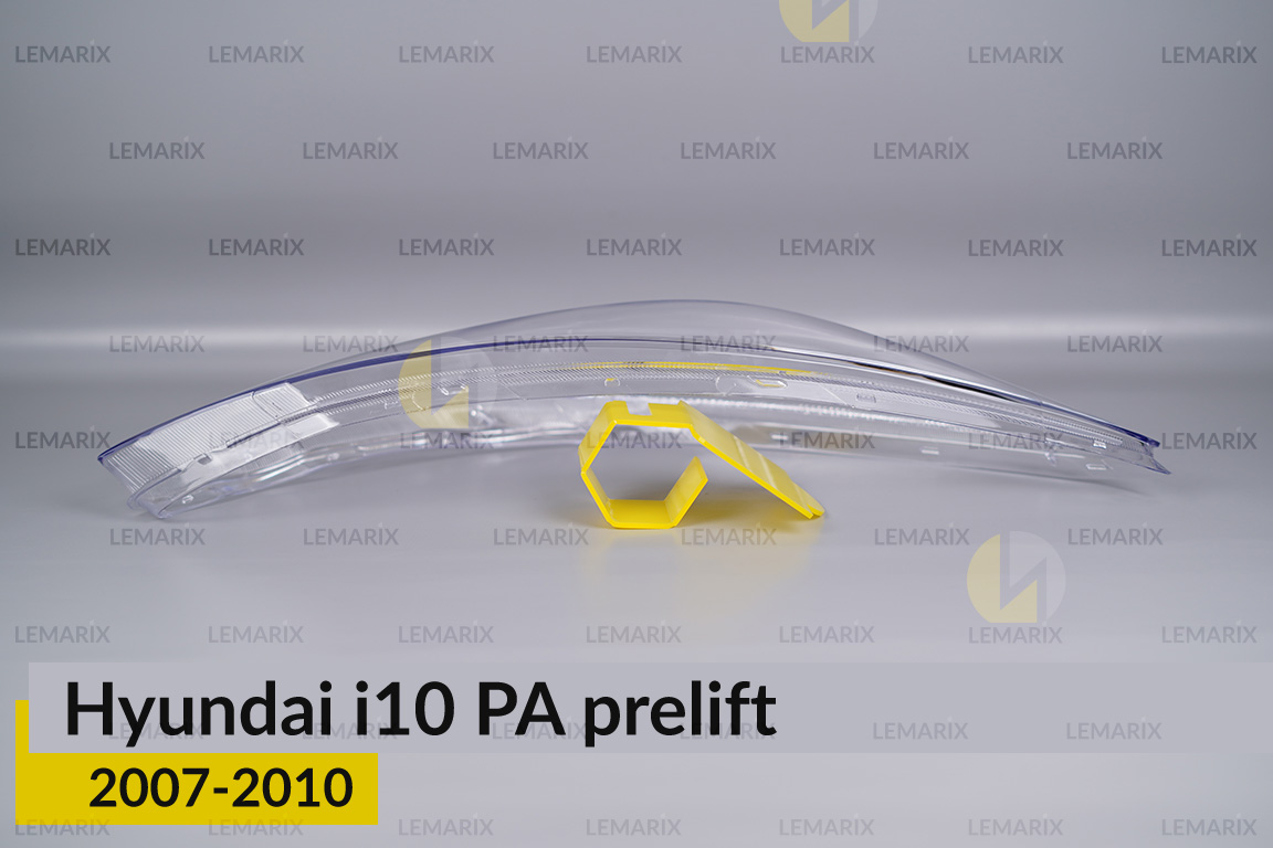 Стекло фары Hyundai i10 PA (2007-2010) дорест правое