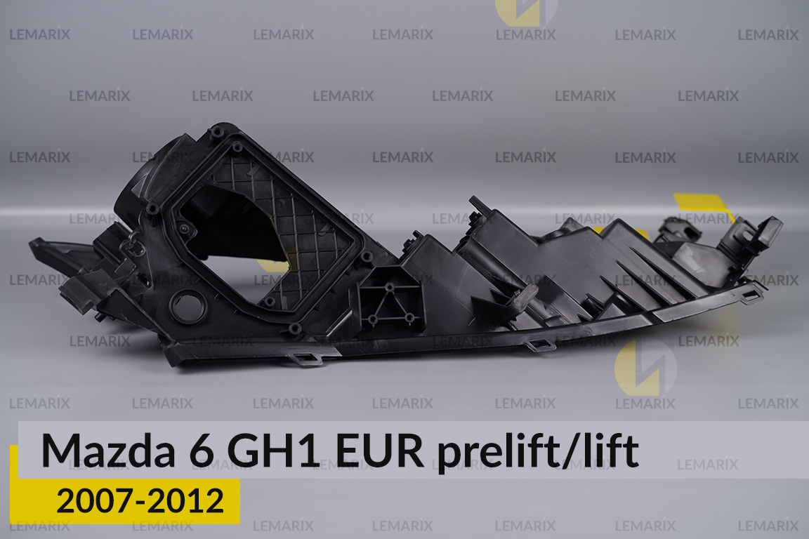 Корпус фары Mazda 6 GH1 EUR (2007-2012) дорест/рест левый