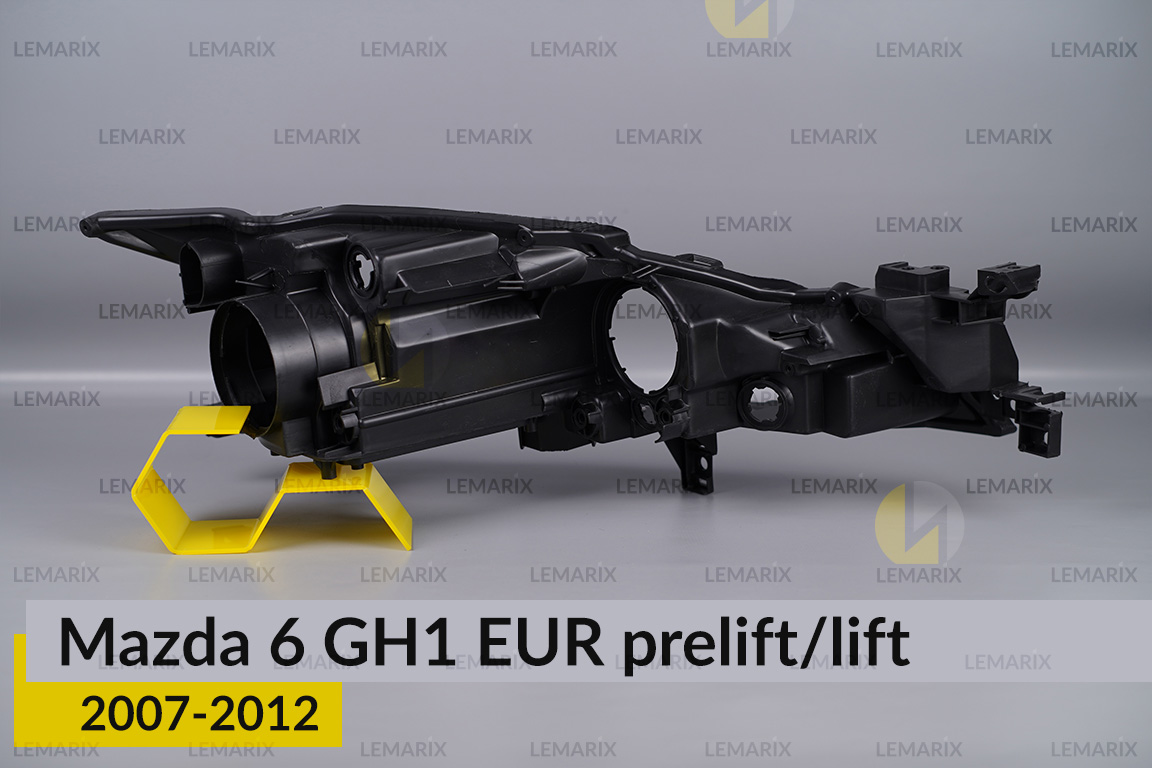 Корпус фары Mazda 6 GH1 EUR (2007-2012) дорест/рест левый