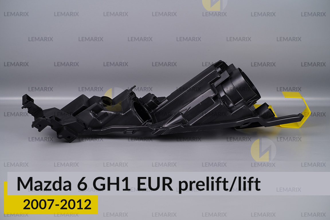 Корпус фары Mazda 6 GH1 EUR (2007-2012) дорест/рест левый