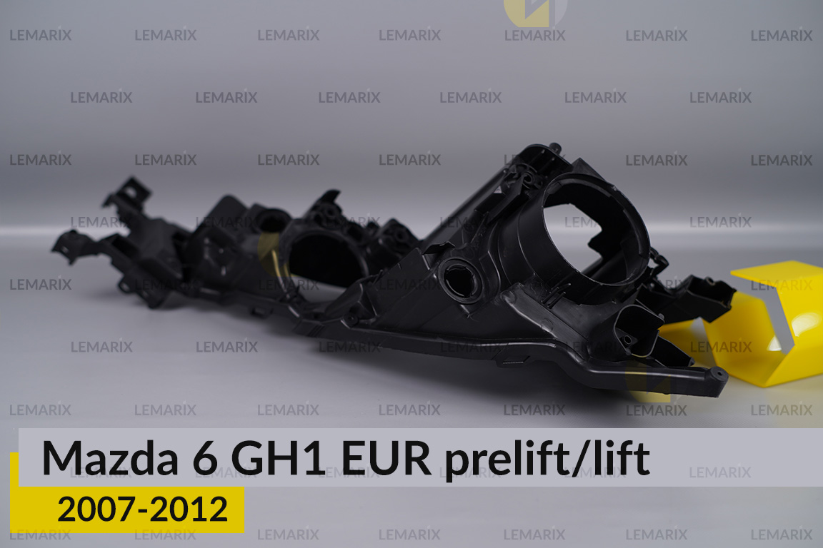 Корпус фары Mazda 6 GH1 EUR (2007-2012) дорест/рест левый
