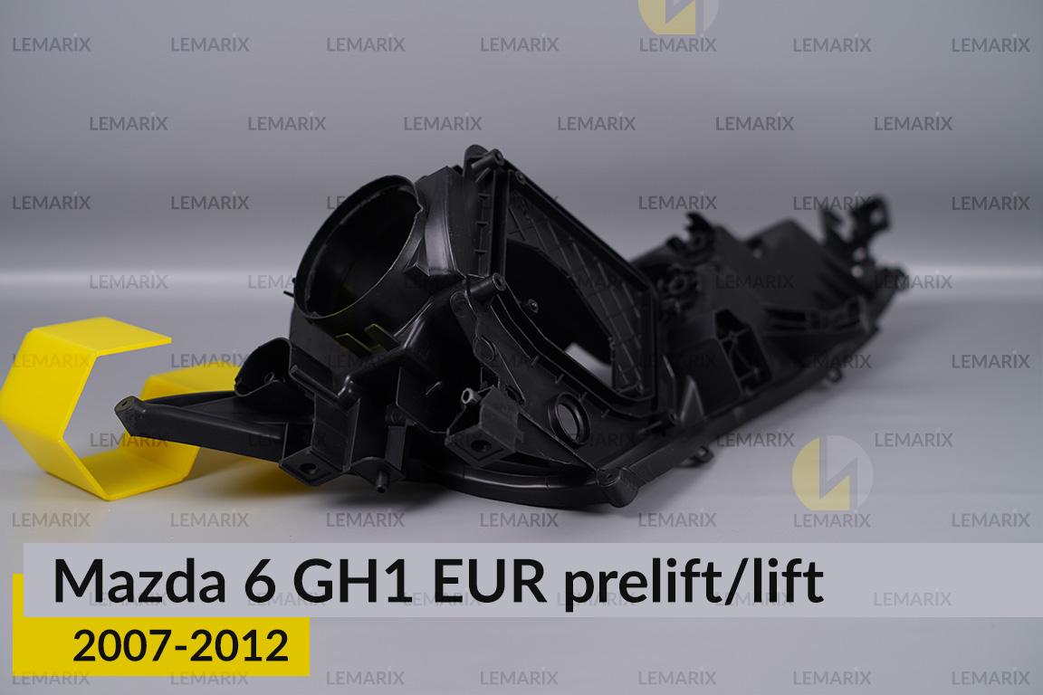 Корпус фары Mazda 6 GH1 EUR (2007-2012) дорест/рест левый