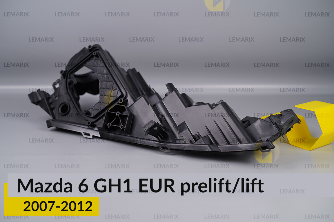 Корпус фары Mazda 6 GH1 EUR (2007-2012) дорест/рест левый