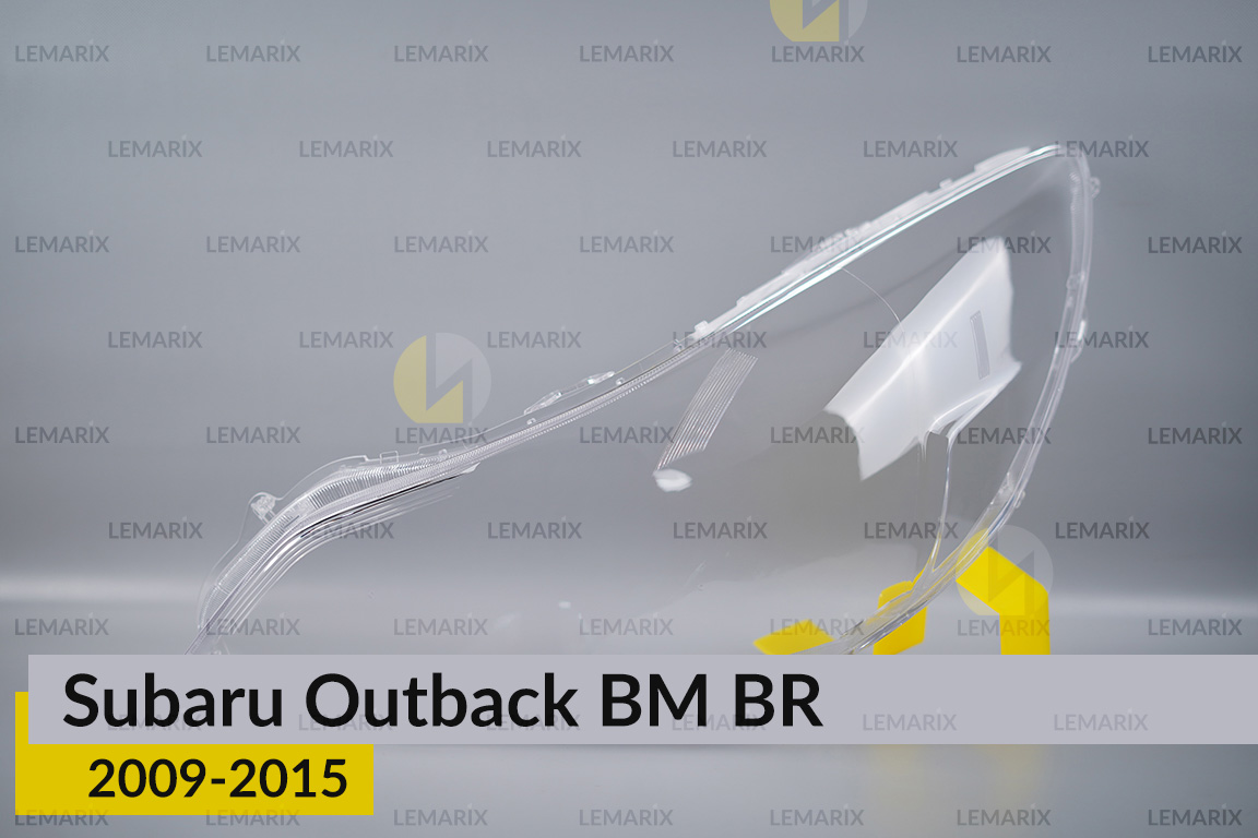 Стекло фары Subaru Outback BM BR (2009-2015) левое