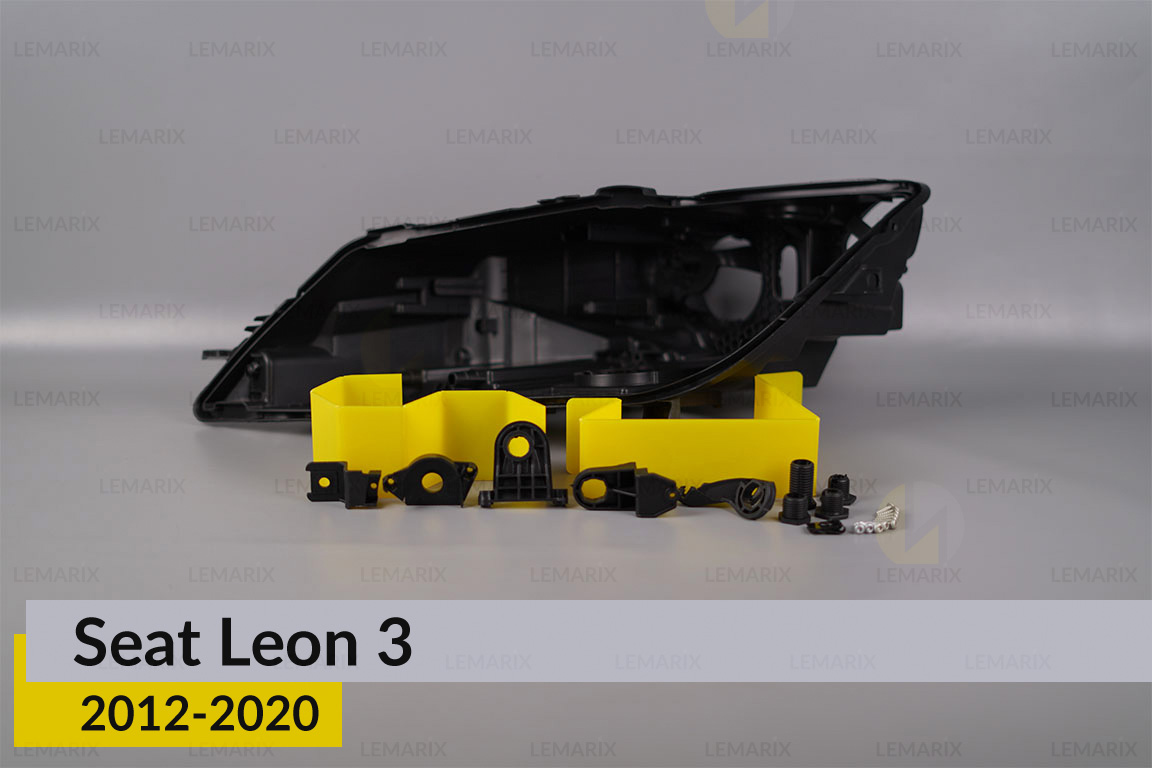 Ремкомплект крепления корпуса фар Seat Leon 3 (2012-2020) левый – 5 ед.