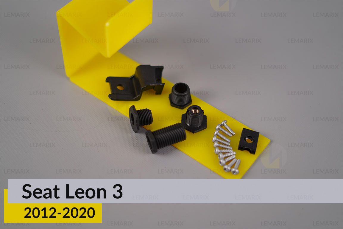 Ремкомплект крепления корпуса фар Seat Leon 3 (2012-2020) левый – 5 ед.