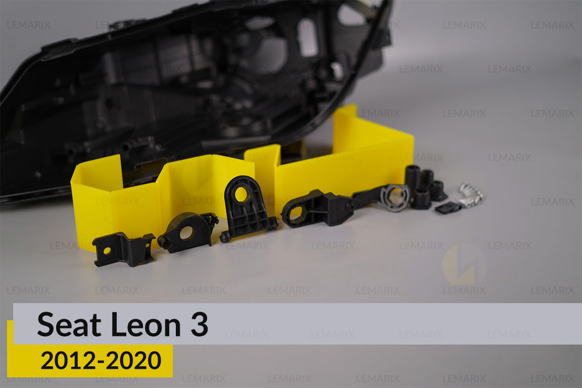 Ремкомплект крепления корпуса фар Seat Leon 3 (2012-2020) левый – 5 ед.