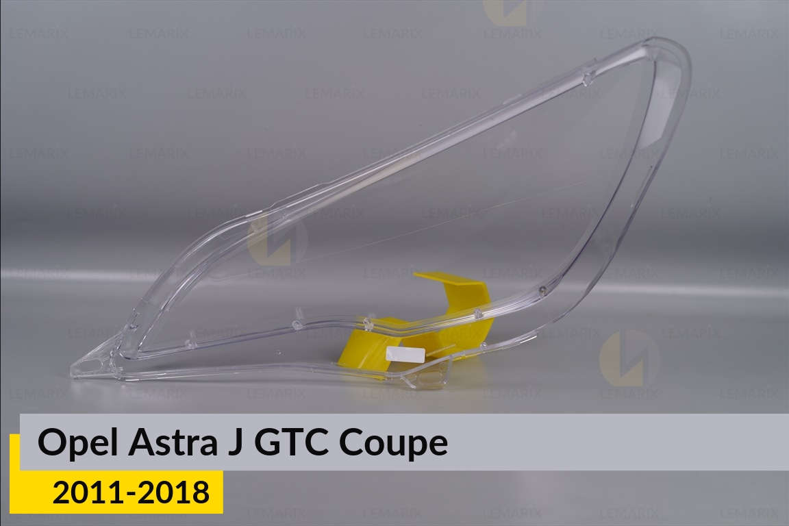 Скло фари Opel Astra J GTC Coupe (2011-2018) праве
