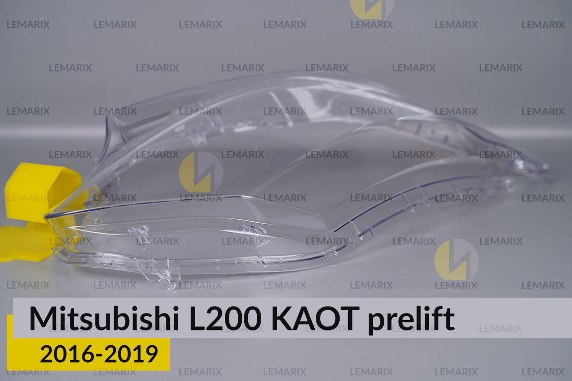 Стекло фары Mitsubishi L200 KAOT (2016-2019) дорест правое