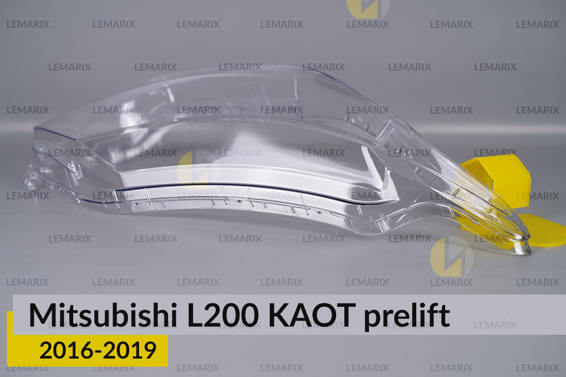 Стекло фары Mitsubishi L200 KAOT (2016-2019) дорест правое