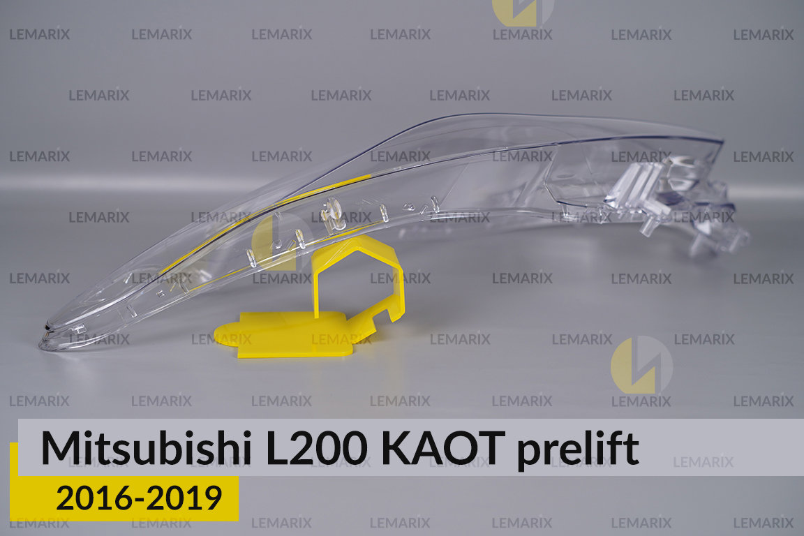 Стекло фары Mitsubishi L200 KAOT (2016-2019) дорест правое