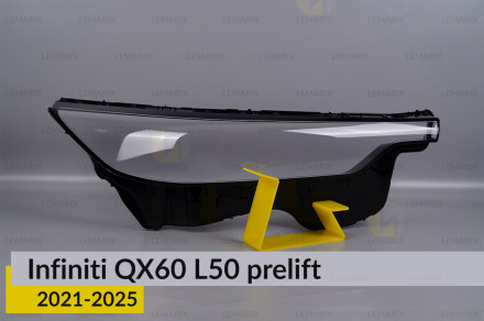 Скло фари Infiniti QX60 L50 (2021-2026) дорест праве