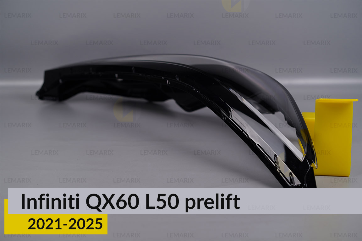 Скло фари Infiniti QX60 L50 (2021-2026) дорест праве