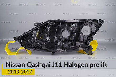 Корпус фари Nissan Qashqai J11 Halogen (2013-2017) дорест лівий