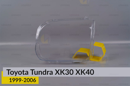 Стекло фары Toyota Tundra XK30 XK40 (1999-2006) левое