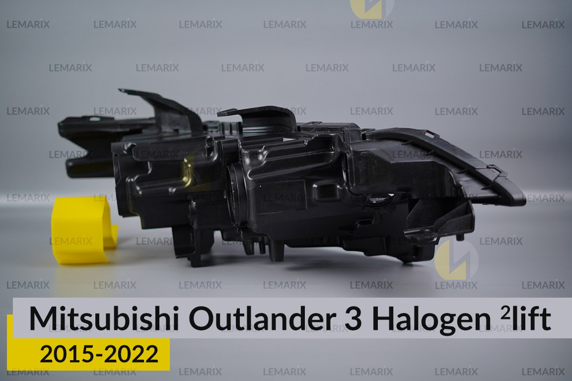 Корпус фары Mitsubishi Outlander 3 Halogen (2015-2022) 2 рест левый
