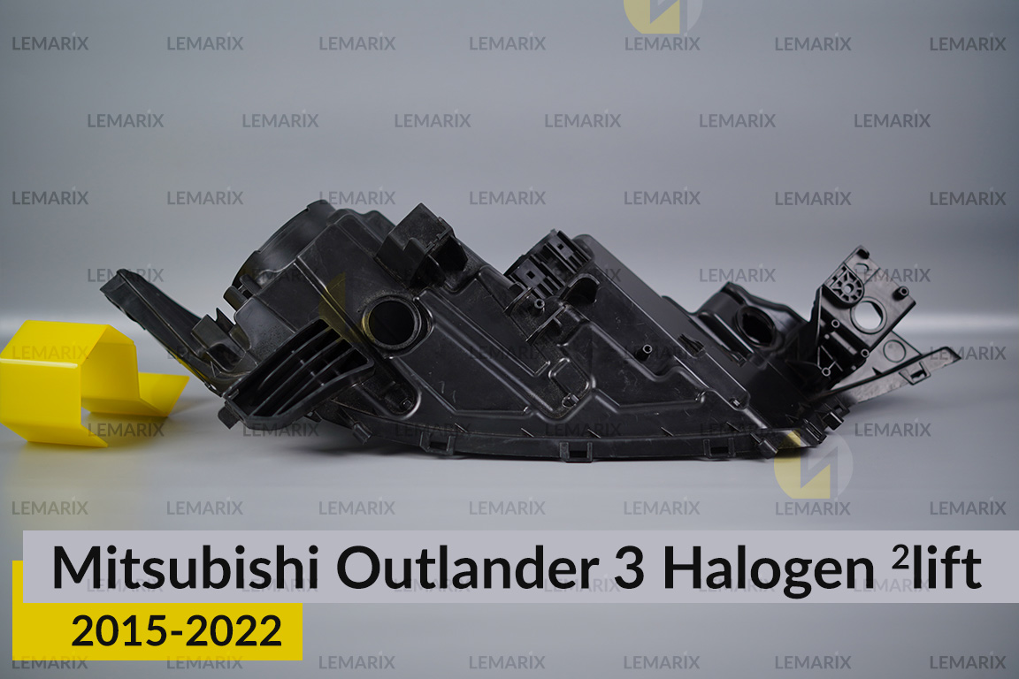 Корпус фары Mitsubishi Outlander 3 Halogen (2015-2022) 2 рест левый