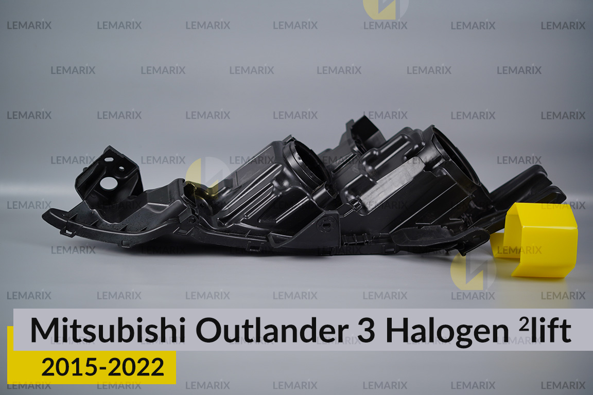 Корпус фары Mitsubishi Outlander 3 Halogen (2015-2022) 2 рест левый