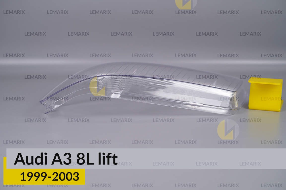 Скло фари Audi A3 8L (1999-2003) рест ліве
