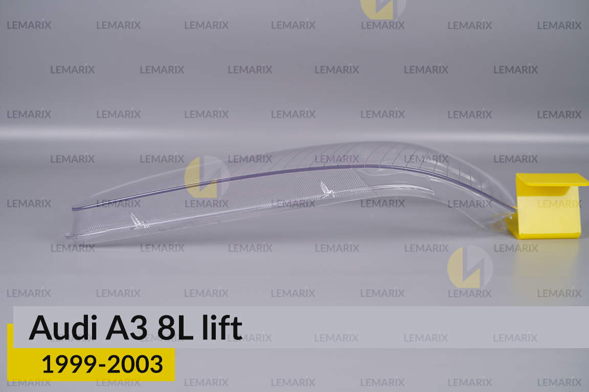 Скло фари Audi A3 8L (1999-2003) рест ліве