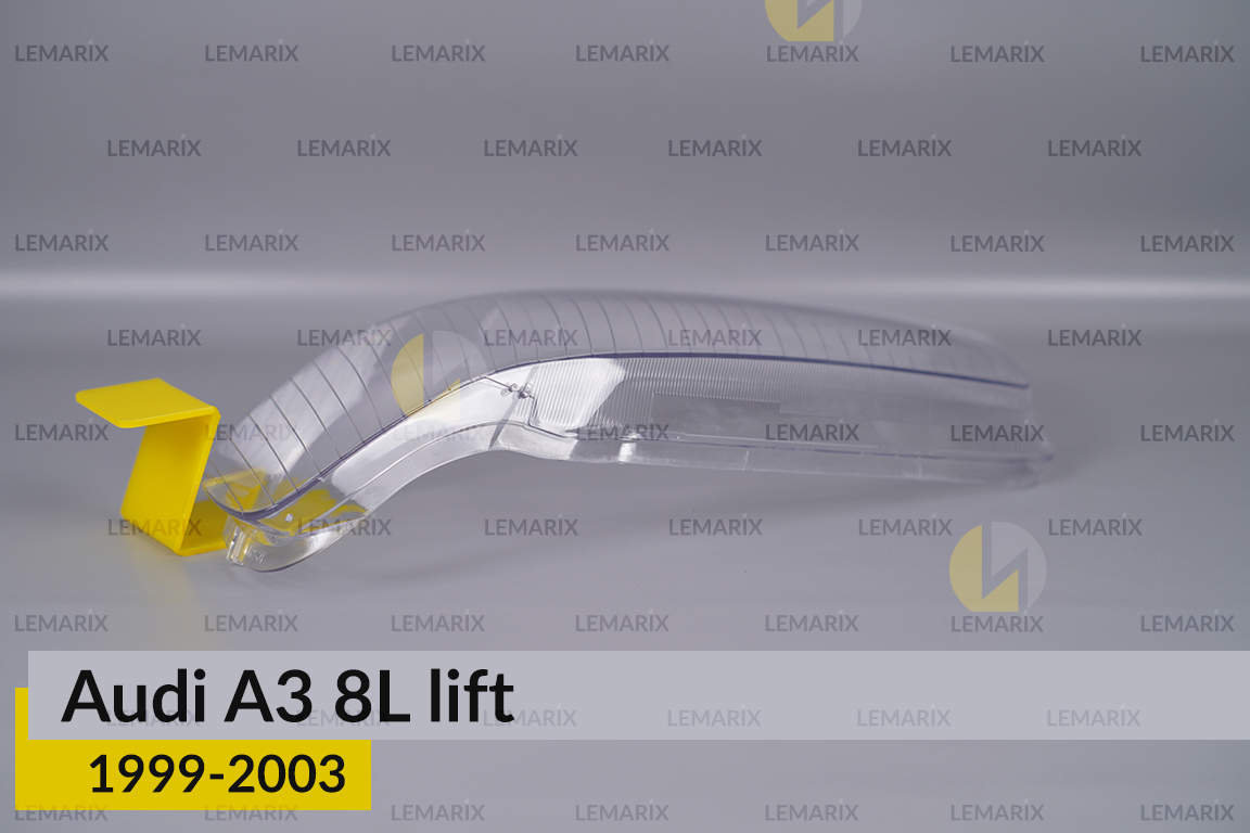 Скло фари Audi A3 8L (1999-2003) рест ліве