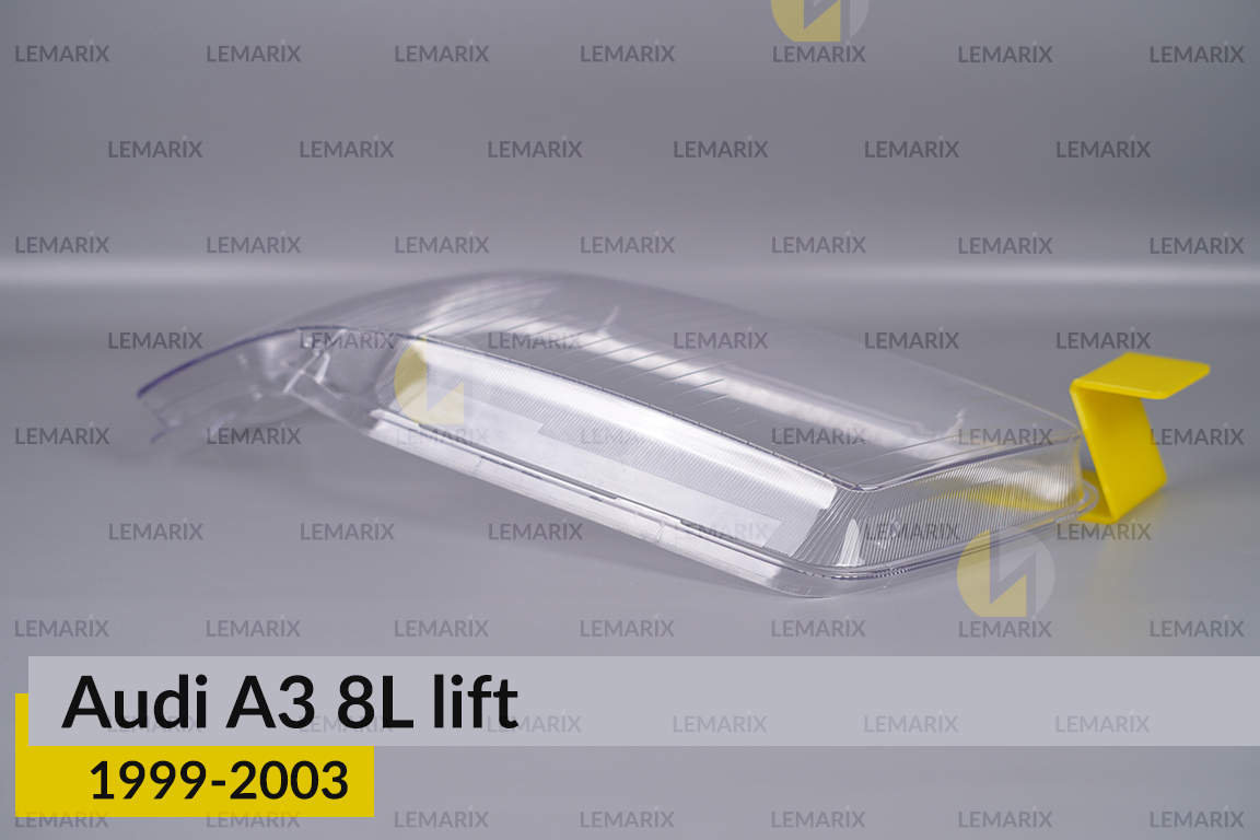 Скло фари Audi A3 8L (1999-2003) рест ліве