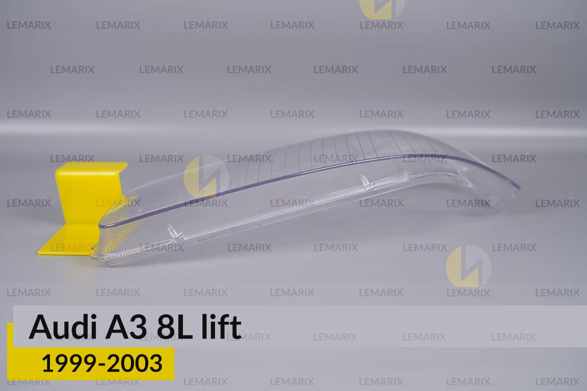 Скло фари Audi A3 8L (1999-2003) рест ліве