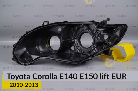 Корпус фари Toyota Corolla E140 E150 EUR (2010-2013) рест лівий