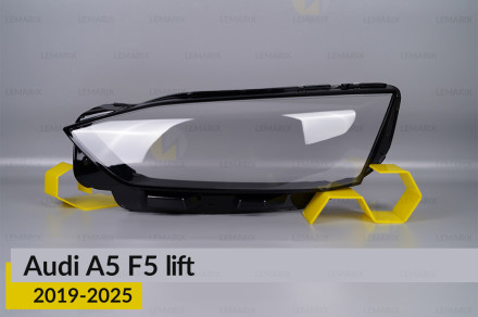 Скло фари Audi A5 F5 (2019-2025) рест ліве