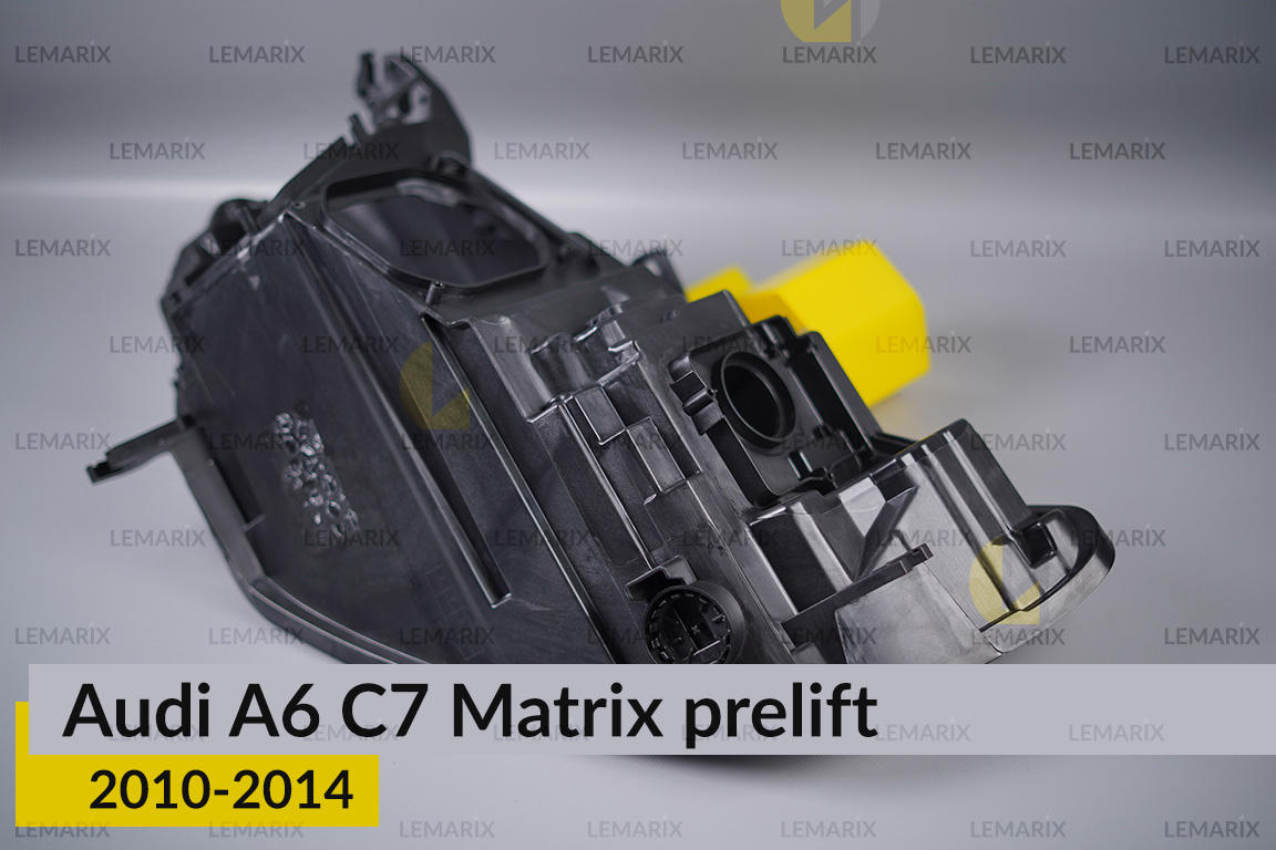 Корпус фары Audi A6 C7 Matrix (2010-2014) дорест левый