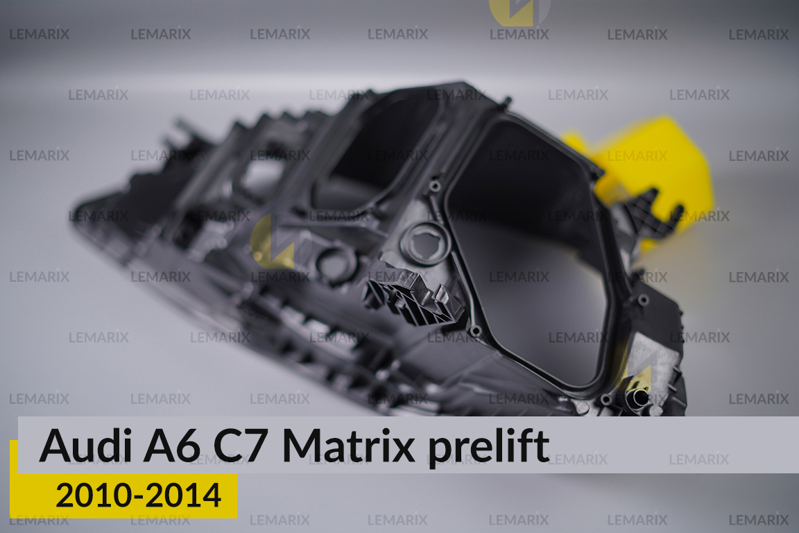 Корпус фары Audi A6 C7 Matrix (2010-2014) дорест левый