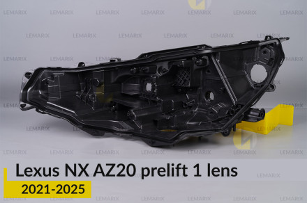 Корпус фари Lexus NX AZ20 1 лінза (2021-2026) дорест лівий