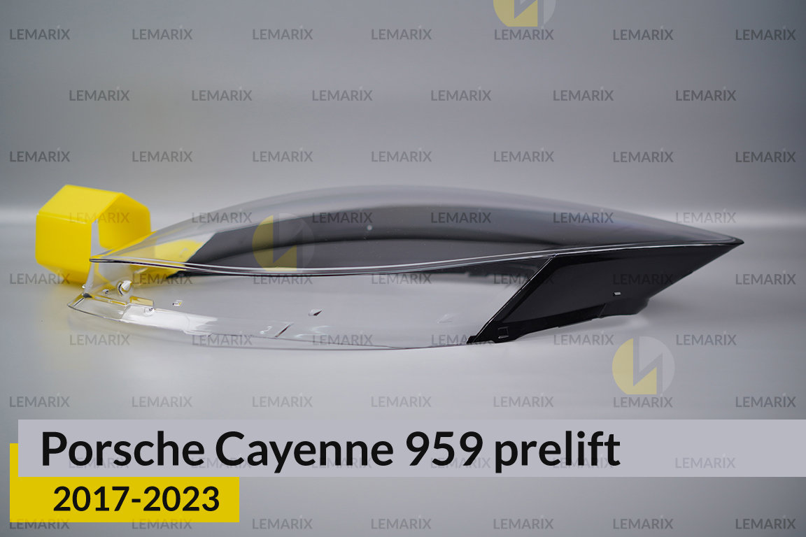 Скло фари Porsche Cayenne 959 (2017-2023) дорест ліве