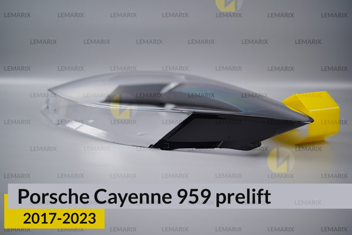 Скло фари Porsche Cayenne 959 (2017-2023) дорест ліве