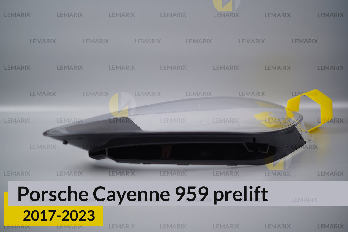 Скло фари Porsche Cayenne 959 (2017-2023) дорест ліве